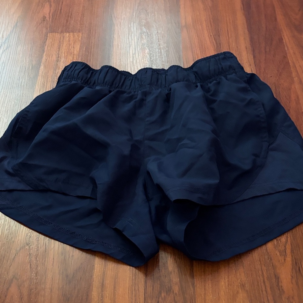 Logo Athletic Women's Navy Athletic Shorts